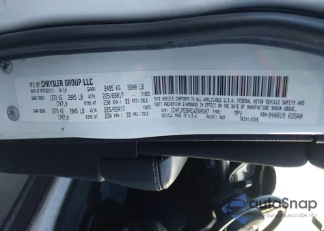 2014 Jeep Cherokee Latitude from USA, damaged, VIN 1C4PJMCBXEW260507